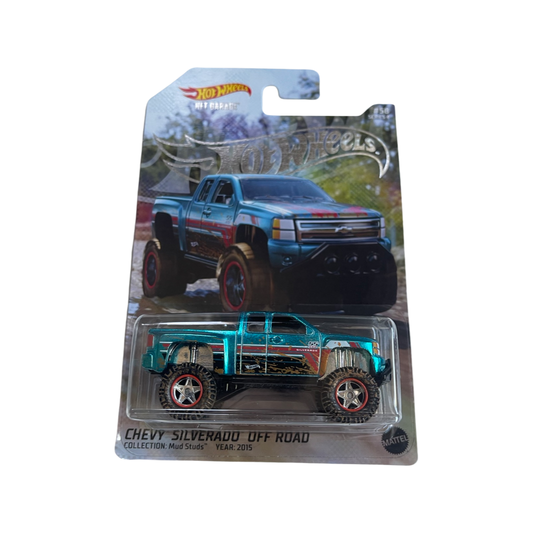 Hot Wheels 1:64 NFT Garage Series 4 - Chevy Silverado Off Road