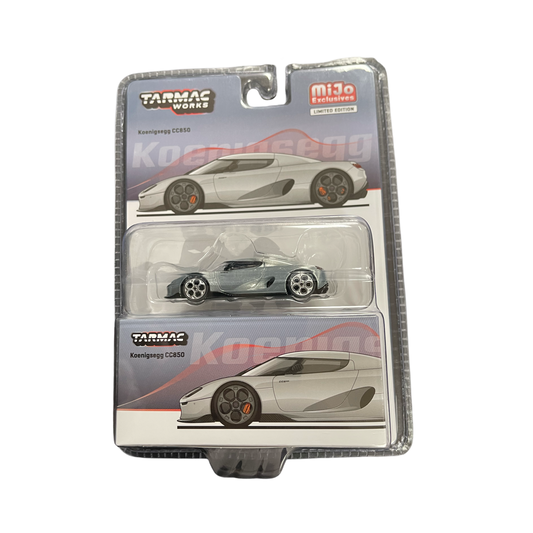 Tarmac 1:64 Koenigsegg CC850 - MiJo Exclusive - Silver **CHASE**