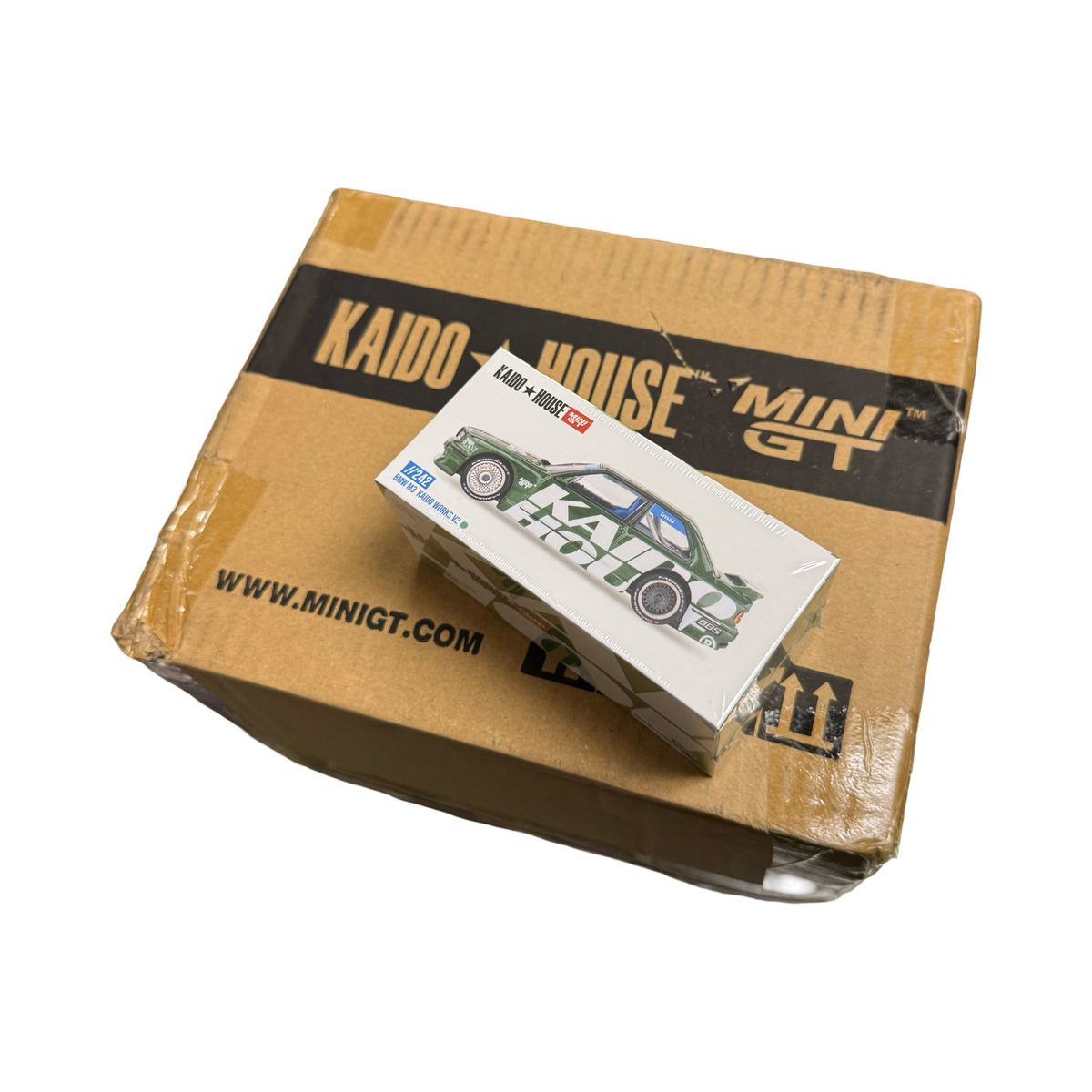 MiniGT X Kaido House 1:64 BMW M3 Kaido Works V2 - Green **SEALED CASE**