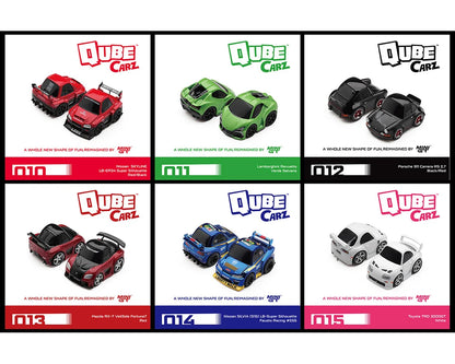 MiniGT QubeCarz Series 3 Assortment - Set Of 6