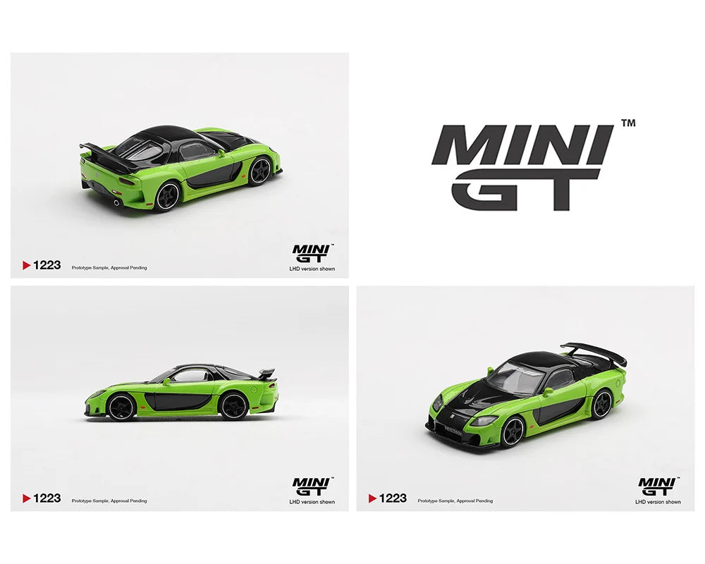 MiniGT 1:64 Mazda RX-7 VeilSide Fortune7 - Green #1223
