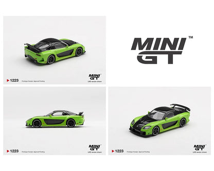 MiniGT 1:64 Mazda RX-7 VeilSide Fortune7 - Green #1223