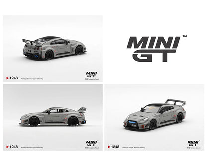 MiniGT 1:64 NISSAN LB-Silhouette WORKS GT 35GT-RR Ver.1 Matte Grey #1248