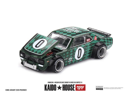 MiniGT X Kaido House 1:64 Nissan Skyline 2000GT-R (KPGC10) Cortez V1