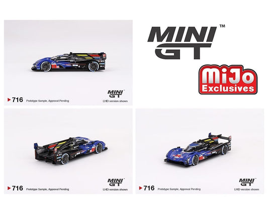 MiniGT 1:64 Cadillac V-Series.R #2 Cadillac Racing 2023 Le Mans 24 Hrs 3rd Place – MiJo Exclusive #716