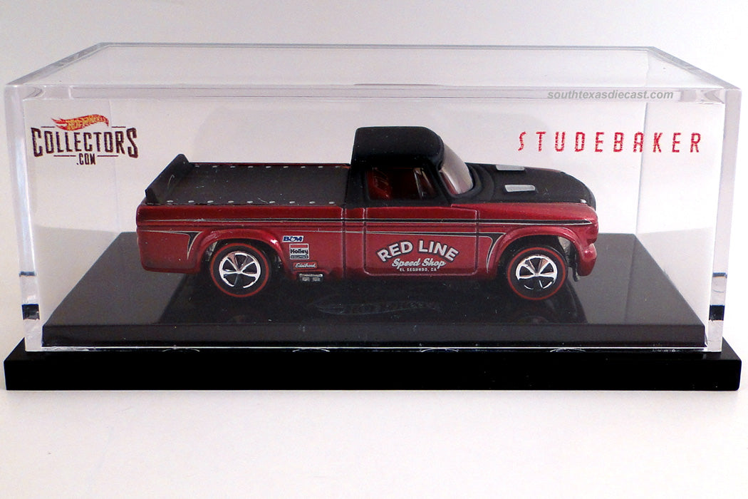 Hot Wheels 1:64 RLC Red Line Club ‘63 Studebaker Champ Red Line Speed Shop