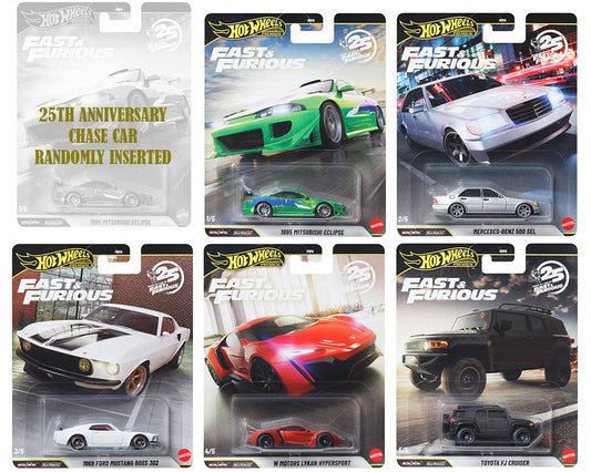 **LIMIT 1** Hot Wheels 1:64 2026 Fast & Furious 25th Anniversary Premium N Assortment *SEALED CASE* Read Description