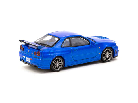 Tarmac Works X Schuco 1:64 Nismo R34 GT-R Z-Tune *FuelFest Tokyo 2023 Exclusive* - Collab64