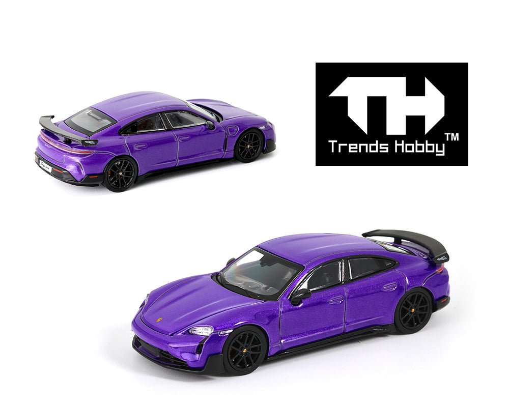 Trends Hobby 1:64 Porsche Taycan Turbo GT – Purple