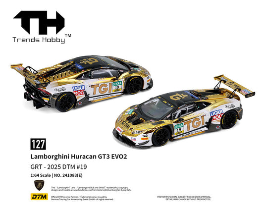 Trends Hobby 1:64 Lamborghini Huracan GT3 EVO2 – DTM 2025 #19