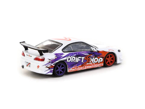 Tarmac Works 1:64 VERTEX Nissan Silvia S15 DriftShop European Drift Championship - Driftshop Special Edition - Global64