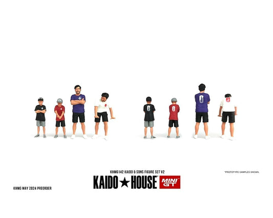 MiniGT X Kaido House 1:64 Kaido & Sons Figure Set V2