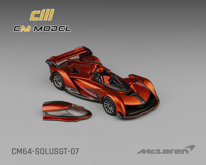 CM Model 1:64 McLaren SolusGT – Metallic Orange