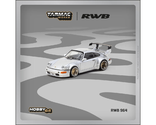 Tarmac Works 1:64 RWB 964 – Silver – Hobby64