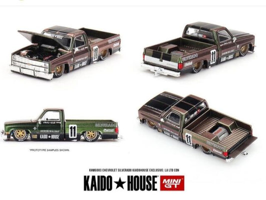 MiniGT X Kaido House 2023 LA Convention Pop Up Shop - Chevrolet Silverado Chameleon