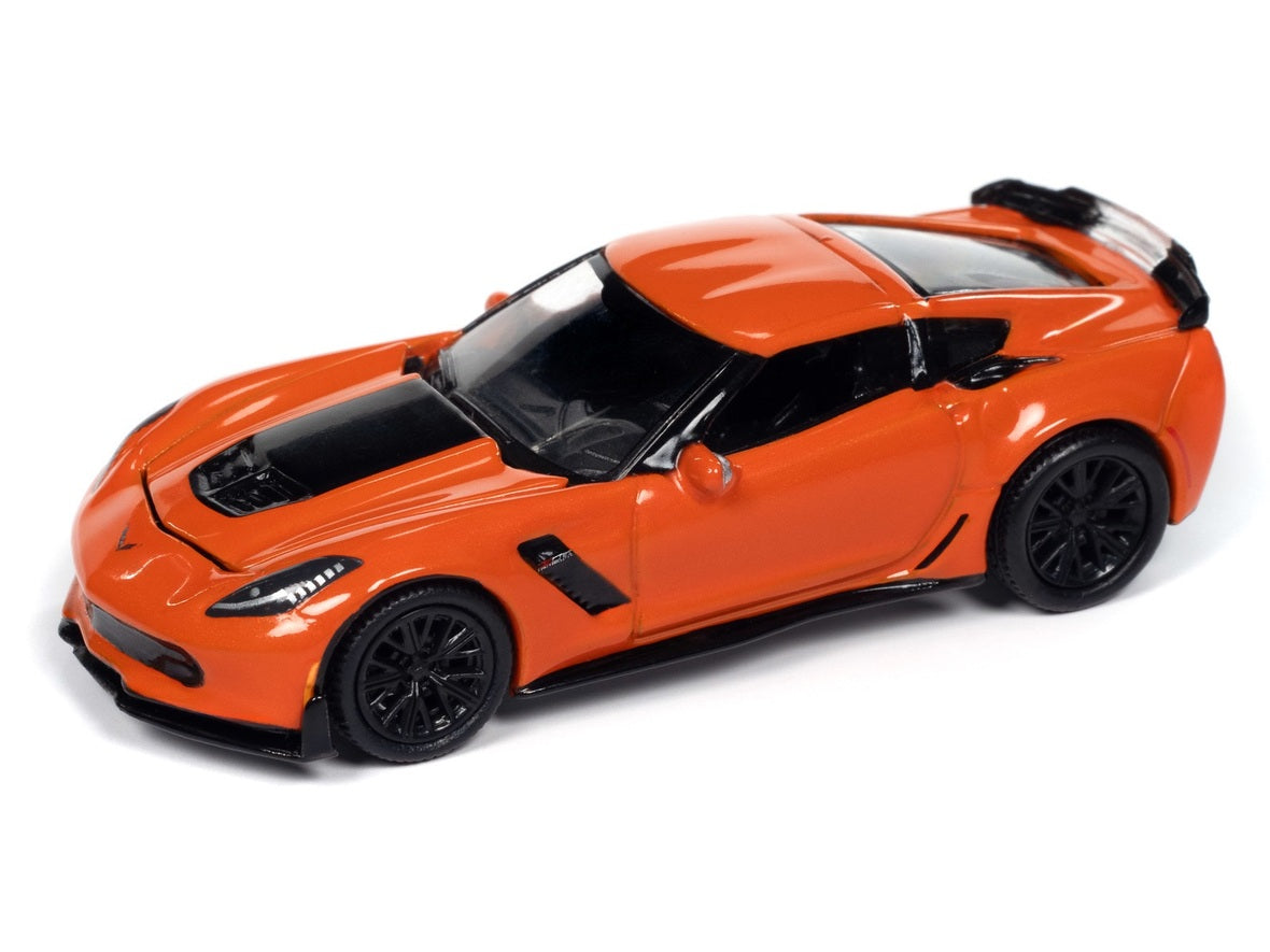 Auto World 1:64 2019 Chevrolet Corvette Z06 – Orange – Special Edition