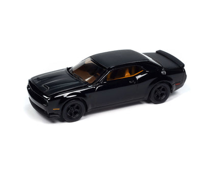 Auto World 1:64 2021 Dodge Challenger SRT Super Stock – Black - Special Edition