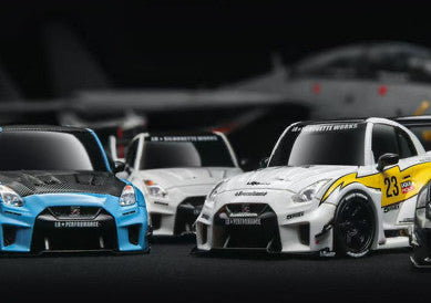 KR Model 1:64 Tooned Resin Nissan Skyline 35GT-RR LB Silhouette Works LBWK - 3 Colors