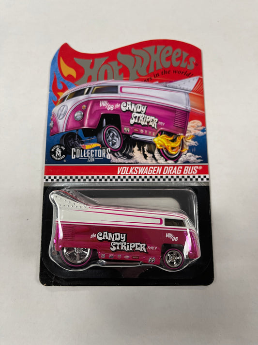 Hot Wheels 1:64 RLC Red Line Club - Candy Striper Drag Bus