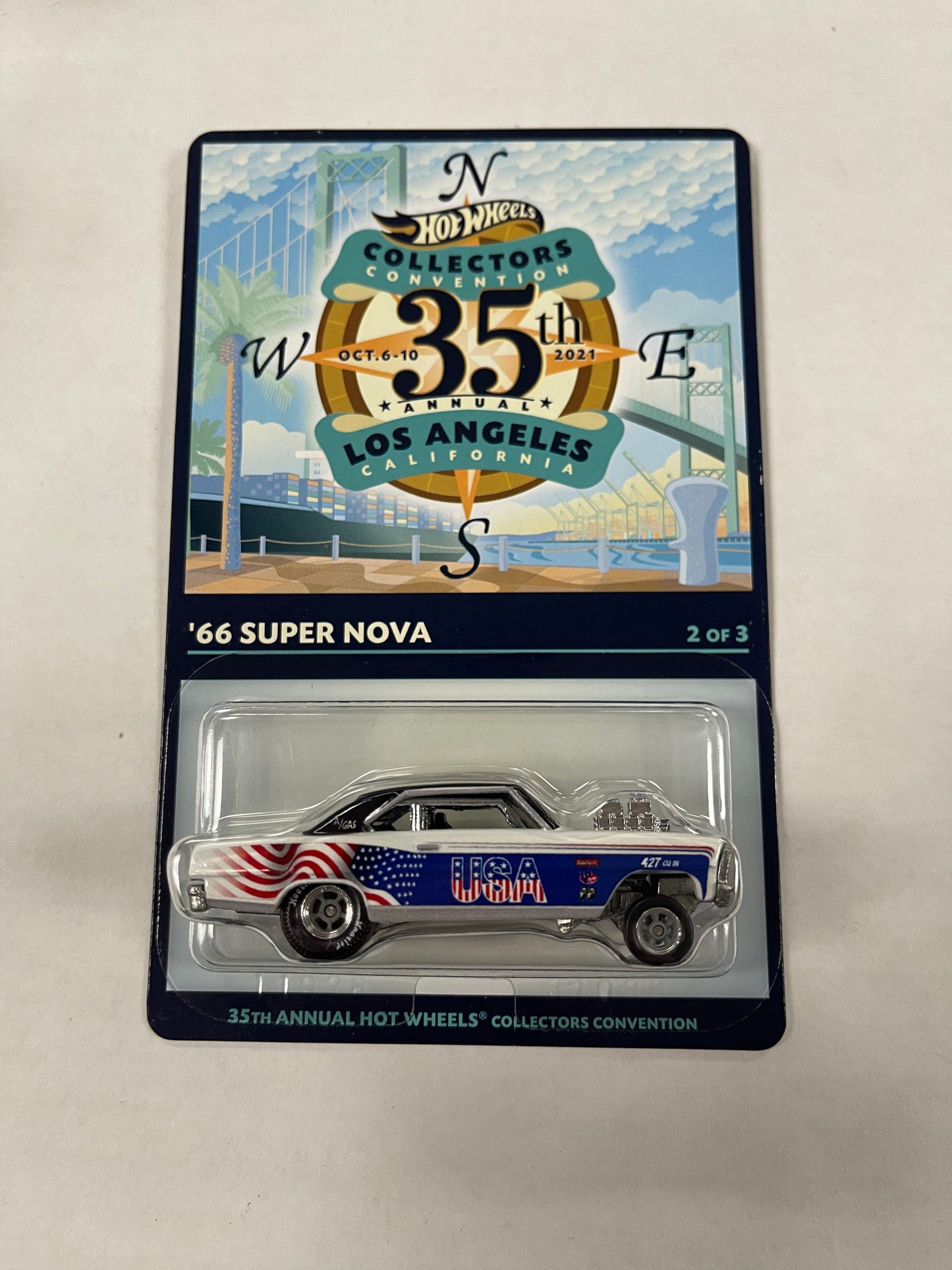 Hot Wheels 1:64 35th Annual Collectors Convention - ‘66 Super Nova