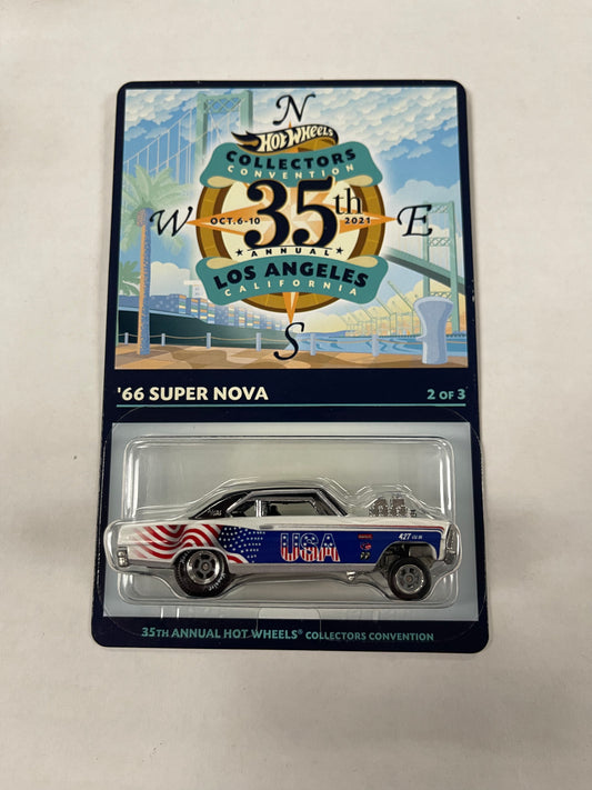 Hot Wheels 1:64 35th Annual Collectors Convention - ‘66 Super Nova