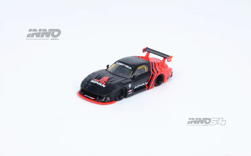 Inno64 1:64 LBWK Mazda RX7 FD3S LB-Super Silhouette ADVAN