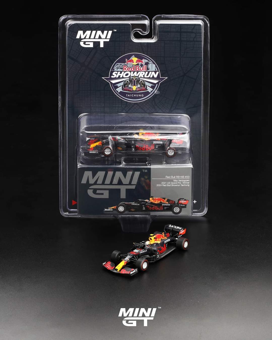 MiniGT 1:64 2024 Red Bull Racing Showrun Taichung Exclusive Set Of 3