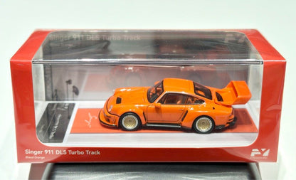 Finclassically 1:64 Porsche Singer DLS Turbo - Orange