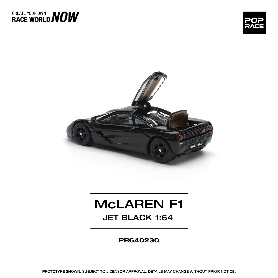 Pop Race 1:64 McLaren F1 - Jet Black