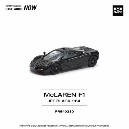 Pop Race 1:64 McLaren F1 - Jet Black