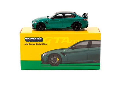 Tarmac Works 1:64 Alfa Romeo Giulia GTAm - Green Metallic – Global 64