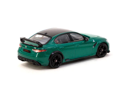 Tarmac Works 1:64 Alfa Romeo Giulia GTAm - Green Metallic – Global 64