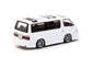 Tarmac Works 1:64 Toyota Hiace Wagon Custom – White – Special Edition – Road64