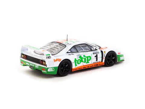 Tarmac Works 1:64 Ferrari F40 GT – Italian GT Championship 1994 #1 – F. D’Amore, O. Larrauri – White – Special Edition – ixo Models – Hobby64