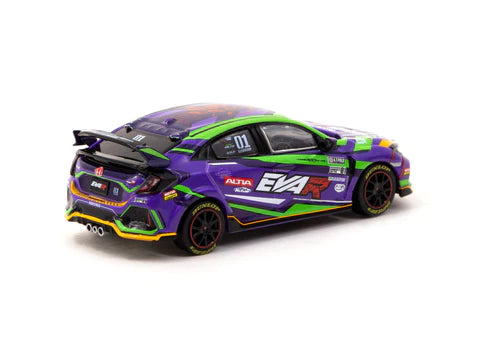 Tarmac Works 1:64 Honda Civic Type-R FK8 EVA Racing – Purple – Hobby64