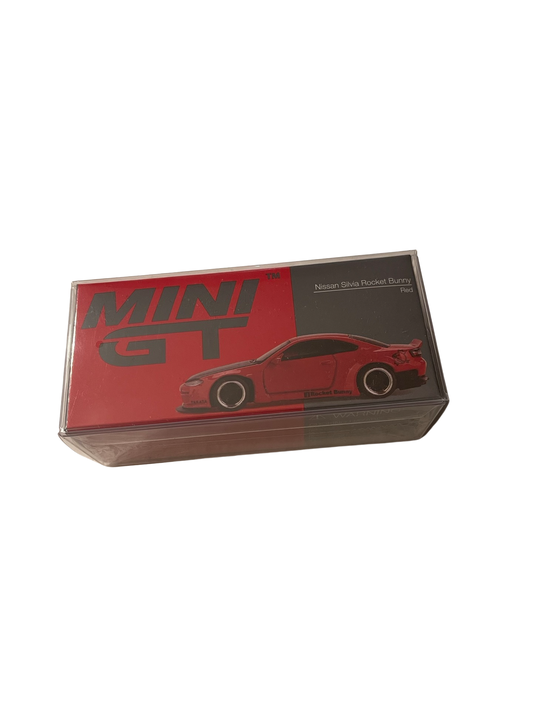 MiniGT 1:64 Nissan Silvia Rocket Bunny Red - Japan Exclusive - #549