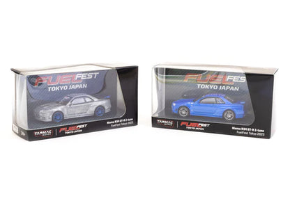 Tarmac Works X Schuco 1:64 Nismo R34 GT-R Z-tune FuelFest Tokyo 2023 - CHASE