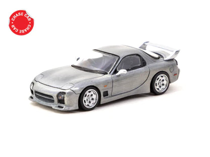 Tarmac Works 1:64 Mazda RX-7 FD3S Mazdaspeed A-Spec – Silver Stone Metallic- CHASE