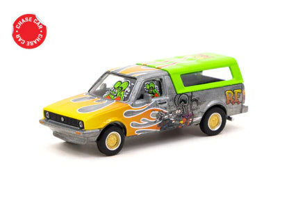 Tarmac Works X Schuco 1:64 VW Volkswagen Caddy Rat Fink – CHASE