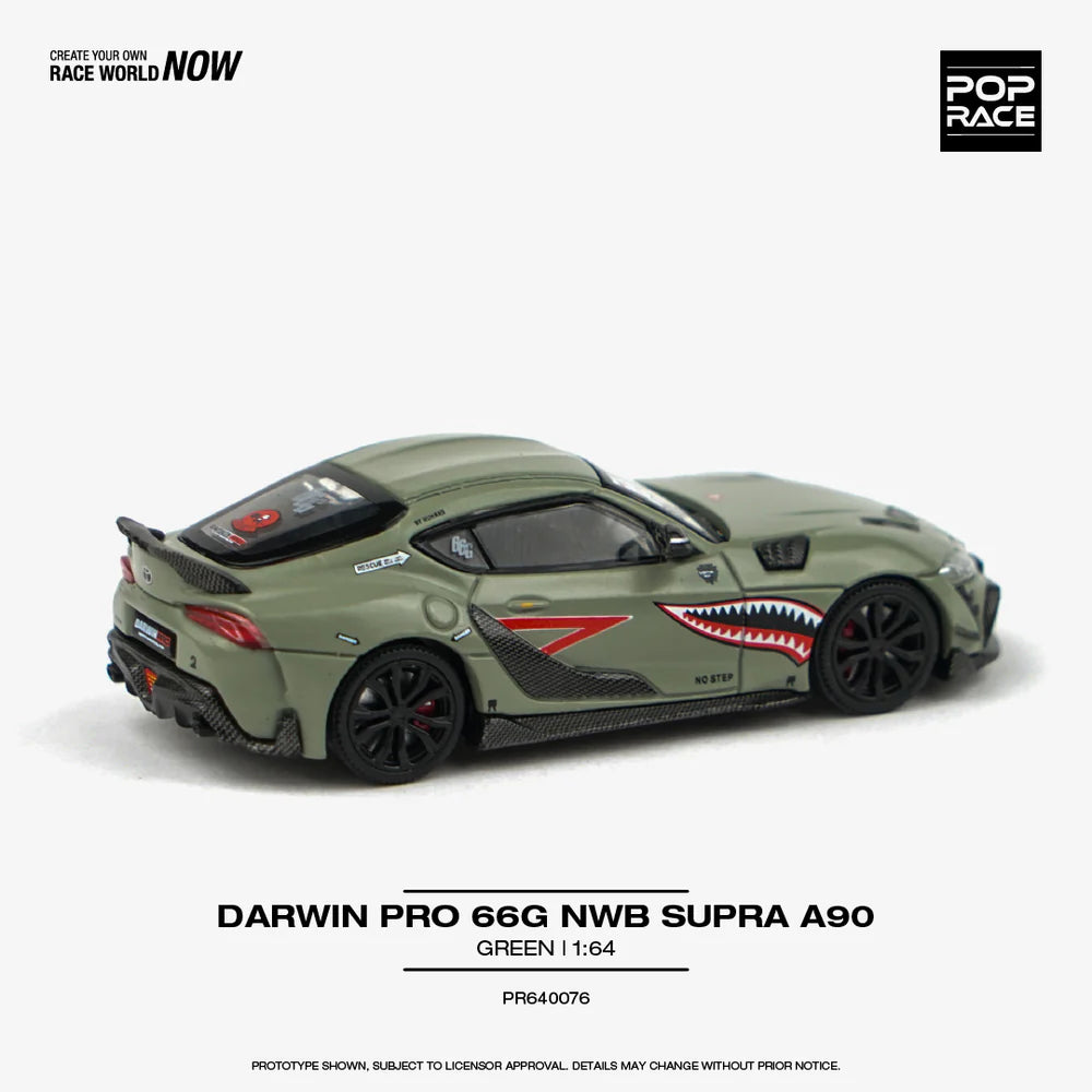 Pop Race 1:64 Supra Darwin Pro 66G NWB - Green