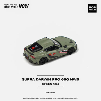 Pop Race 1:64 Supra Darwin Pro 66G NWB - Green