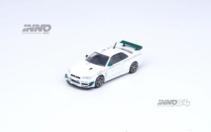 Inno64 1:64 Nissan Skyline GT-R R34 V-Spec Tuned By Mine's