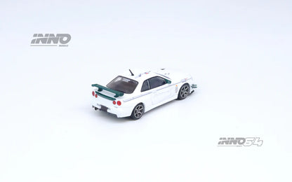 Inno64 1:64 Nissan Skyline GT-R R34 V-Spec Tuned By Mine's