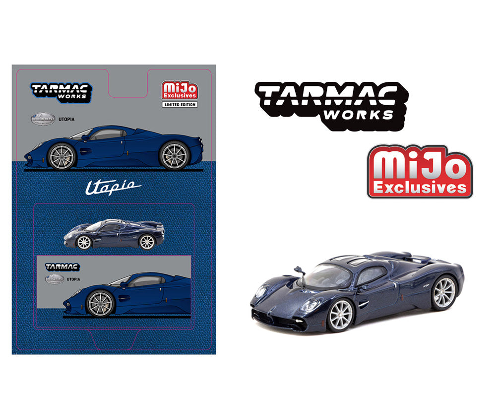 Tarmac Works 1:64 Pagani Utopia – Blue Metallic