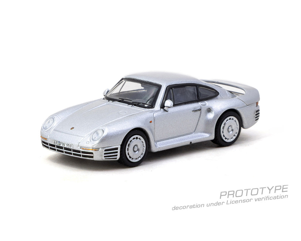 Tarmac Works 1:64 Porsche 959 – Silver
