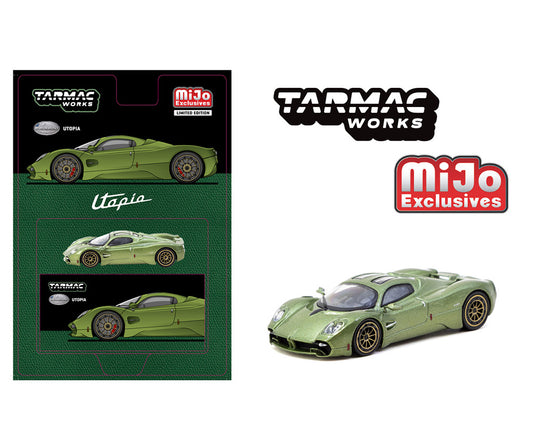 Tarmac Works 1:64 Pagani Utopia – Green Metallic