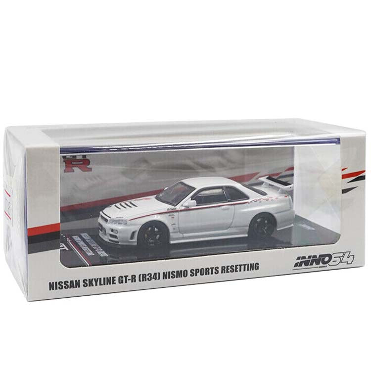 Inno64 1:64 Nissan Skyline GT-R (R34) - NISMO Sports Resetting