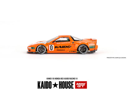 MiniGT X Kaido House 1:64 Honda NSX Kaido Racing V1 – Orange