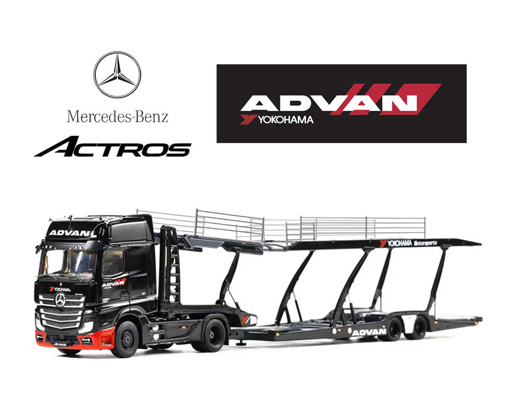 GCD 1:64 Mercedes-Benz AMG Actros Auto ADVAN Yokohama Transporter