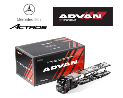 GCD 1:64 Mercedes-Benz AMG Actros Auto ADVAN Yokohama Transporter